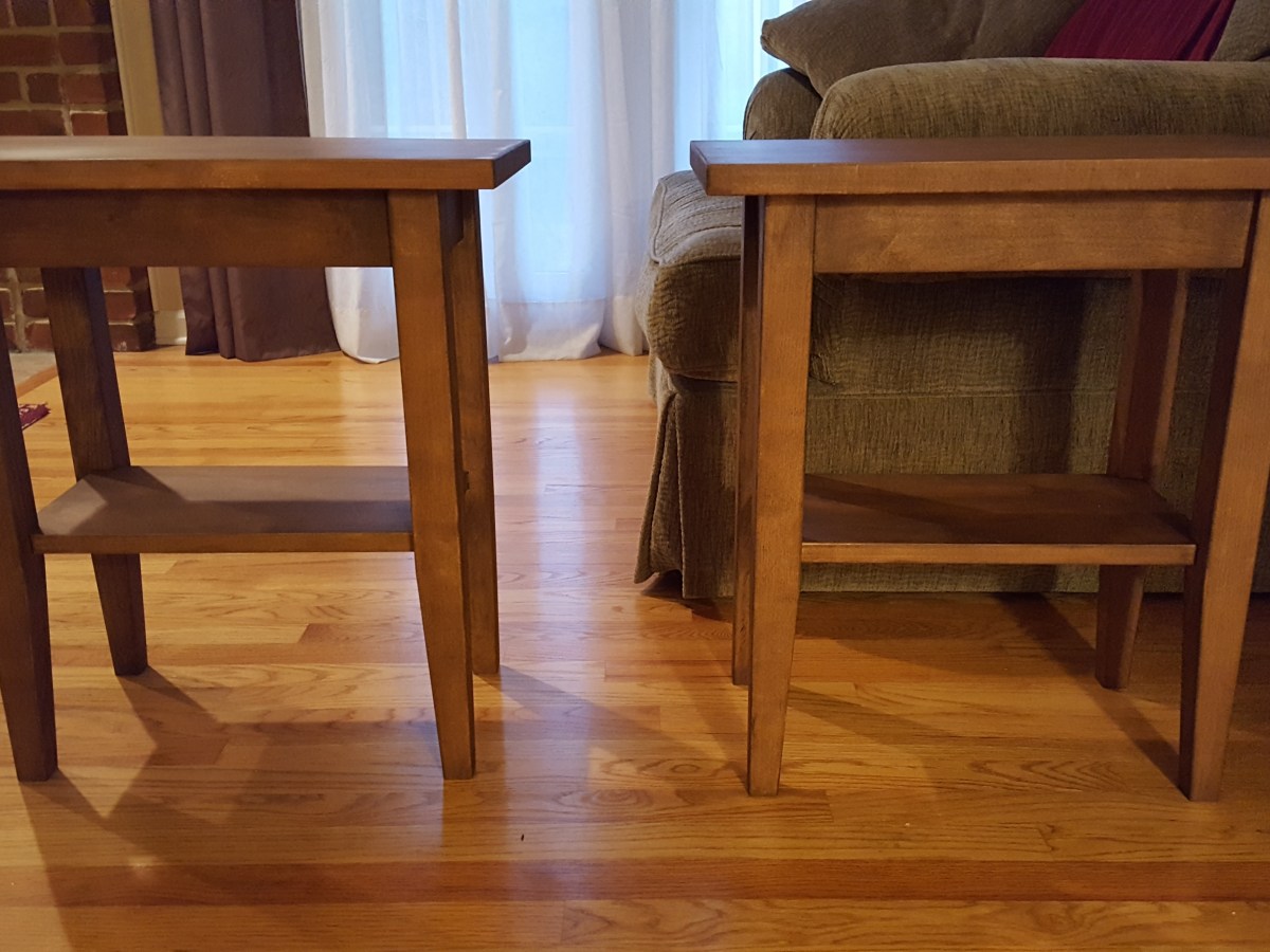 Maple End Tables